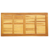 Table Top Oil Natural 110 x 55 x 2 cm Solid Acacia Wood 4108096