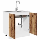 Sink Bottom Cabinet Lyon Old Wood 80x46x81.5 cm Engineered Wood 856077