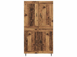 Highboard 2 pcs Old Wood Engineered Wood 3415721