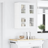 Hanging Cabinet with Door White 60 x 31 x 40 cm Engineered Wood 884210