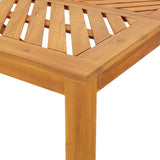 Garden Dining Set 5 pcs Brown Solid Acacia Wood 3154118