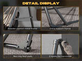 Foldable Hammock, Portable Hammock with Metal Frame, 2 in 1 Hammock Net, Hammock Chair T3398P328381