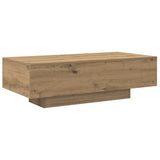 Coffee Table Artisan Oak 100x49.5x31 cm Engineered Wood 856405