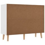 Sideboard White 90x30x72 cm Engineered Wood 326813
