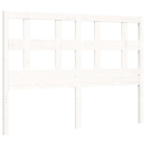 Bed Frame without Mattress White Small Double Solid Wood 3194802