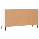 Shoe Bench High Gloss White 102x35x55 cm Engineered Wood 829758