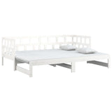 Pull-out Day Bed without Mattress White 2x cm 820223