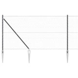 Welded Wire Fence with Spikes 10 x 1.2 m 3353206