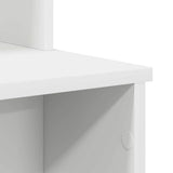 Desk with Drawer White 120.5 x 44 x 88.5 cm Engineered Wood 869474