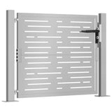 Garden Gate 100x100 cm Corten Steel Square Design 153197