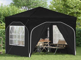 Pop-up Party Tent 192 x 192 x 245 cm Black 42019843