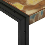 Coffee Table 2 pcs Multicolour Solid reclaimed wood 4104723