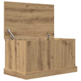 Storage Box Artisan Oak 70x40x38 cm Engineered Wood 857162