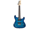 GST Stylish H-H Pickup Tiger Stripe Electric Kit with 20W AMP Bag 45095045