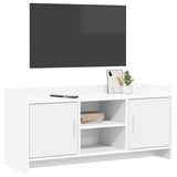 TV Cabinet 102 x 33 x 47 cm White Engineered Wood 8011163