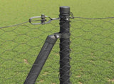 Welded Wire Fence with Concrete Base 25 x 1.2 m 3353663
