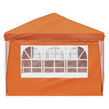 Pop-up Party Tent 575 x 288 x 245 cm Orange 42019811