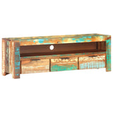 ZNTS TV Cabinet 119x30x41 cm Solid Reclaimed Wood 320208