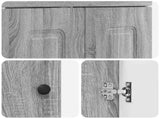 Bathroom Furniture Set Grey Sonoma 78.5 x 37.5 x 81 cm 3404180