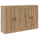 Wall-mounted Cabinet 2 pcs Artisan Oak 69.5 x 34 x 90 cm 3415573