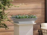 Garden Planter 5 pcs Silver 50 x 50 x 15 cm Galvanised Steel 873835