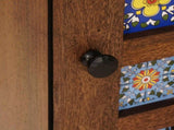 Bathroom Hanging Cabinet with Storage Walnut 38 x 33 x 48 cm 4018244