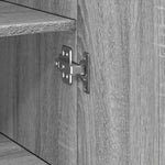 Slim Storage Cabinet Grey Sonoma 45x42.5x225 cm Engineered Wood 3281292