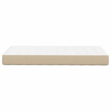 Bed Mattress with Mattress Sage 100 x 200 cm Fabric 42008275