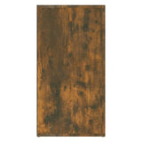 Sideboard Smoked Oak 120x36x69 cm Engineered Wood 815492