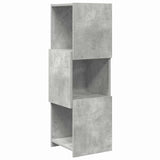 Corner Cabinet Concrete Grey 30.5x30x95cm Engineered Wood 889832