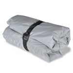 Boat Covers 2 pcs Grey Length 519-580 cm Width 294 cm 279108