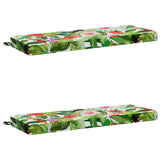 2-Piece Bench Cushions SOEST 2 pcs 100% Polyester Multicolour 949639