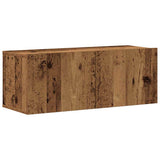 Wall Mounted TV cabinets 8 pcs Old Wood Engineered Wood 3328953