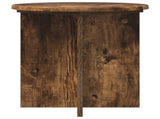 Plant Stand 2 pcs Smoked Oak 40 x 40 x 40 cm Engineered Wood 899731