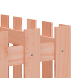 Garden Raised Bed with Fence Design 200x50x70 cm Solid Wood Douglas 832515