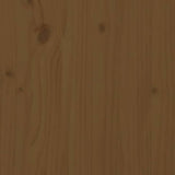 Highboard Honey Brown 67x40x108.5 cm Solid Wood Pine 820175