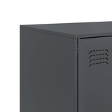 Highboard Anthracite 67x39x95 cm Steel 841807