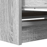 TV Cabinet Grey Sonoma 80x35x54 cm Engineered Wood 861792