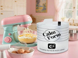 2Pcs Acrylic Cake Mold Round Mousse Cake Form Adjustable Cake Ring Bakery 37471876