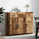 Sideboard FLORIN Old Wood 88.5 x 30.5 x 73 cm Engineered Wood 880319