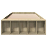 Bed Frame without Mattress Sonoma Oak 100x200 cm 3280603