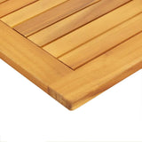 Table Top Oil Natural 90 x 45 x 2 cm Solid Acacia Wood 4108094