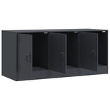 TV Cabinet Anthracite 99x39x44 cm Steel 841645