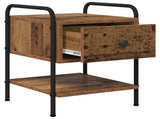 Bedside Cabinet Old Wood 35 x 36.5 x 47 cm Engineered Wood 8007667
