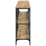 Console Table Artisan Oak 180 x 30 x 75 cm Engineered Wood 881906
