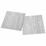 Flooring Planks 5.11 m 55 pcs PVC Light Grey and White 42046347