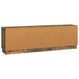 TV Cabinet Smoked Oak 150 x 31 x 47 cm Engineered Wood 895380