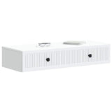 Wall-Mounted Side Table Wall-mounted White 87.5 x 34.5 x 17 cm 897985