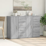 Sideboards 2 pcs Grey Sonoma 59x39x80 cm Engineered Wood 3276635