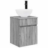 Bathroom Furniture Set 3 pcs Grey Sonoma 33 x 34.5 x 160 cm 3406089